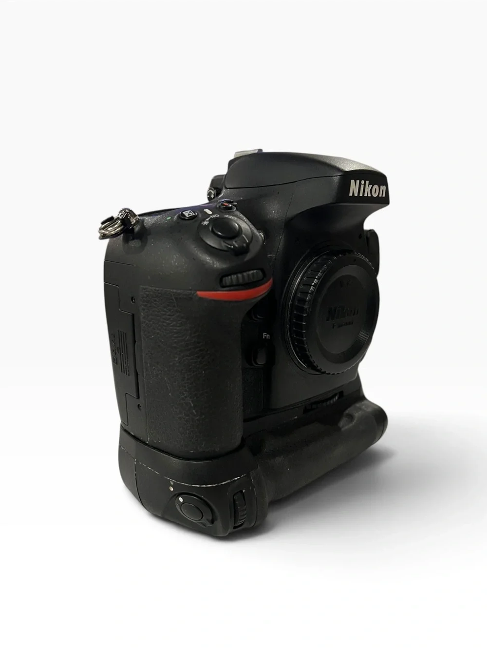 Nikon D800E Black DSLR Camera with battery grip